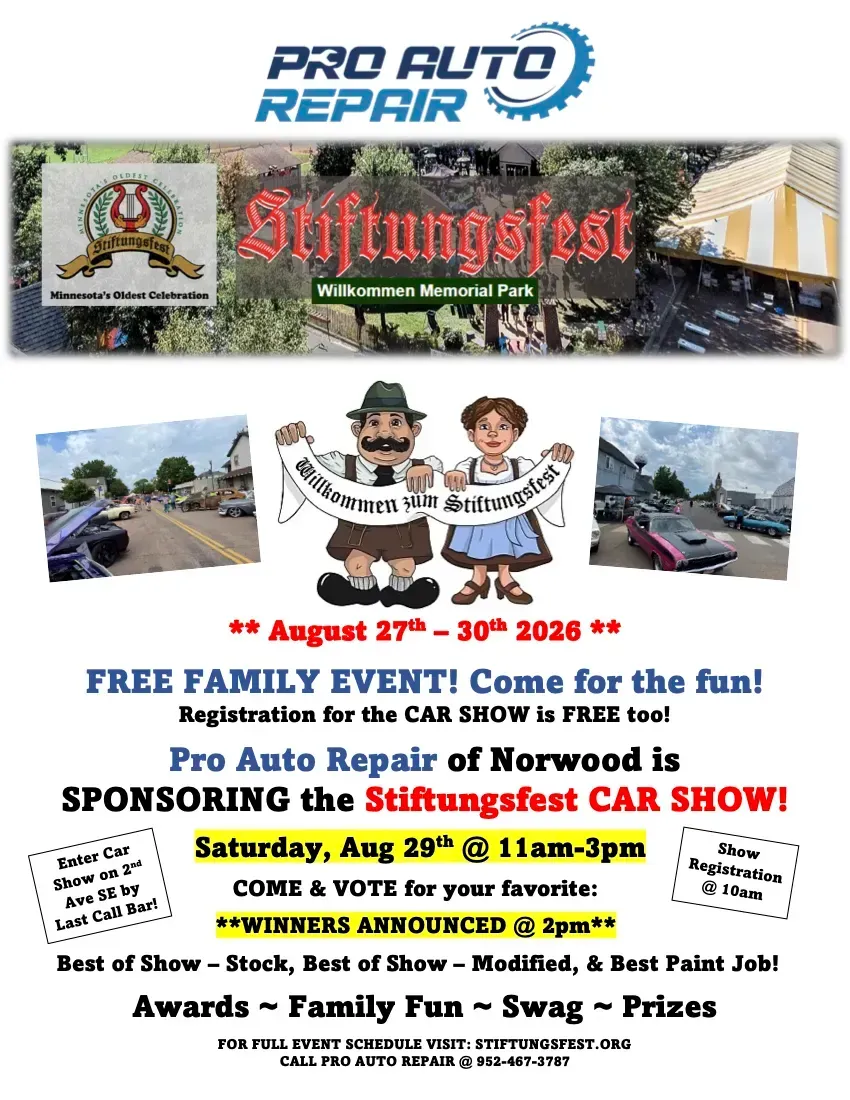 Stiftungsfest 2026 | Pro Auto Repair NYA