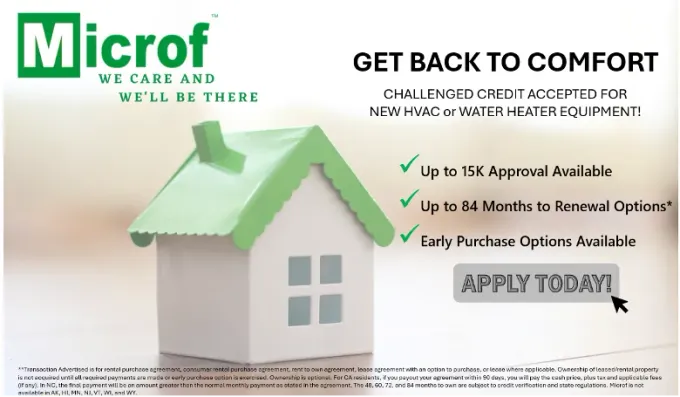 Microf Financing Available