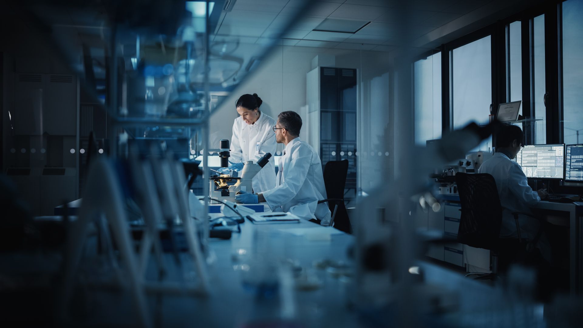 Core components of a lab QMS integrated into daily laboratory operation