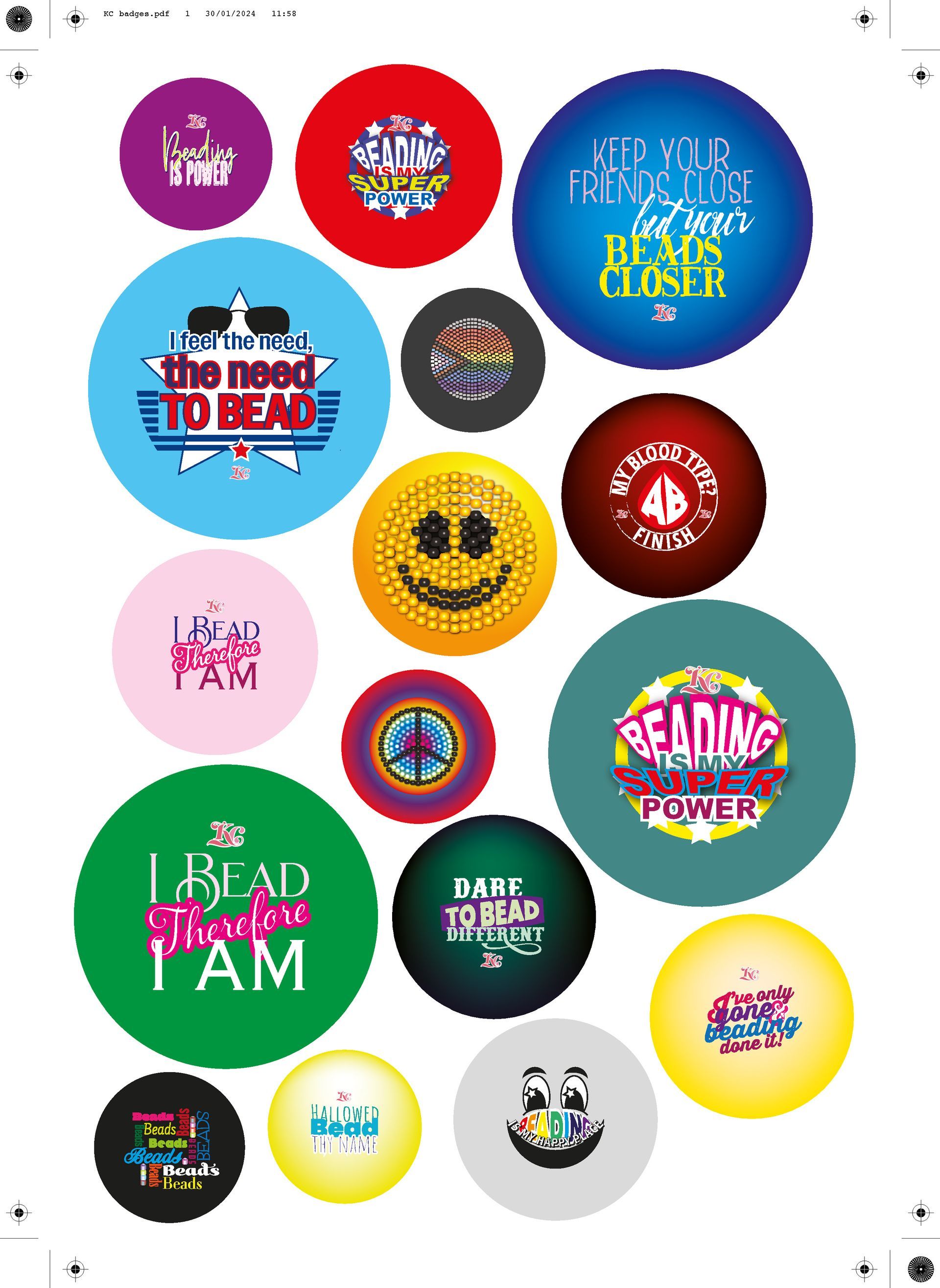 K&C stickers