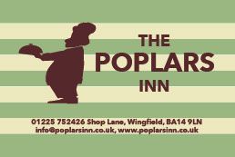Poplars business card