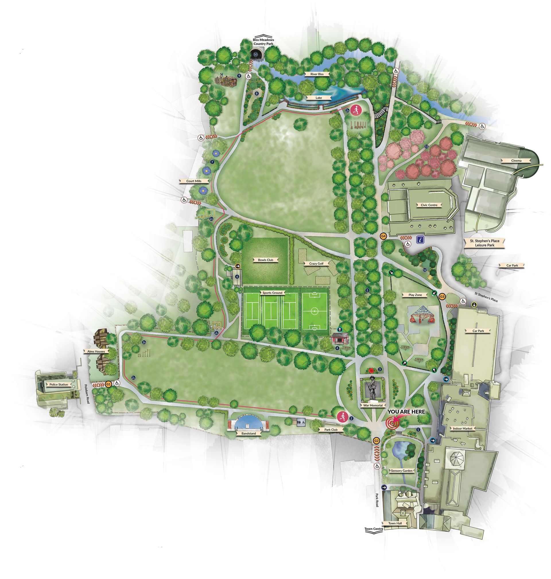 park map south