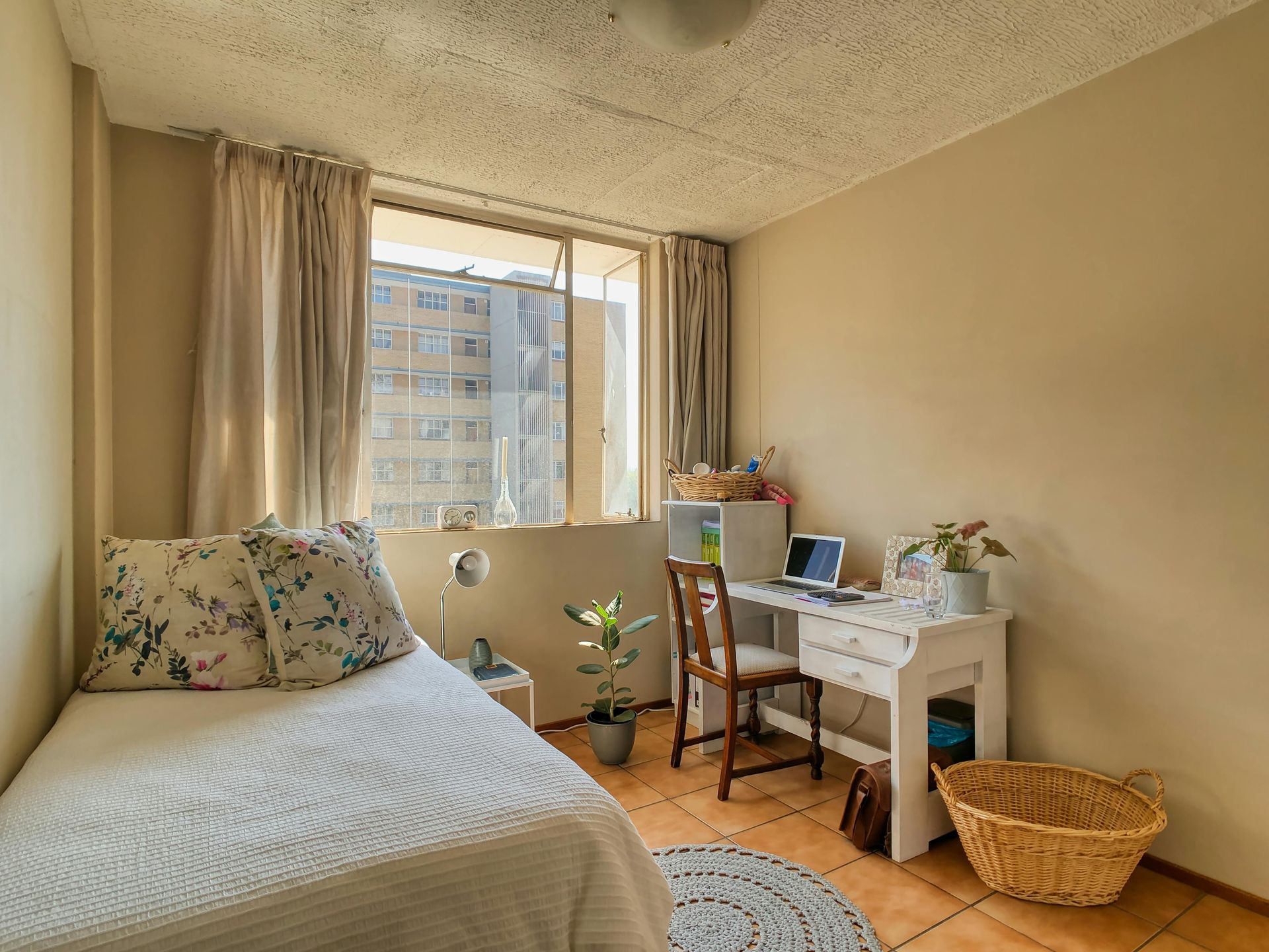 Student housing room being cleaned in Albany NY