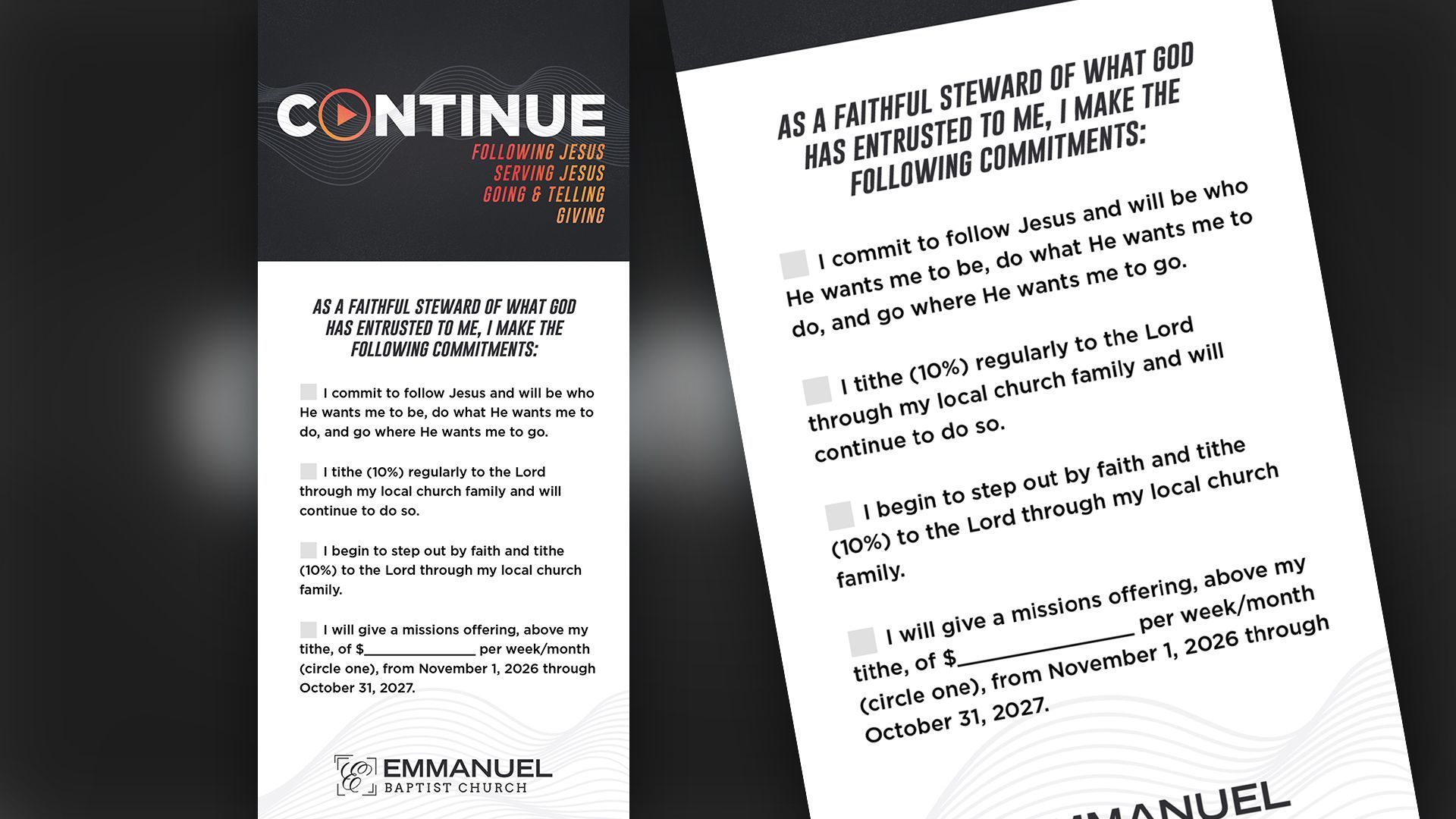 A promotional flyer for 
