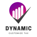 a logo for dynamic customize tax with a purple heart and a check mark . | Dallas, TX | Dynamic Customize Tax a logo for dynamic customize tax with a purple heart and a check mark . | Dallas, TX | Dynamic Customize Tax