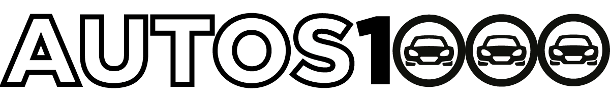 A close up of the word autos1000 on a white background