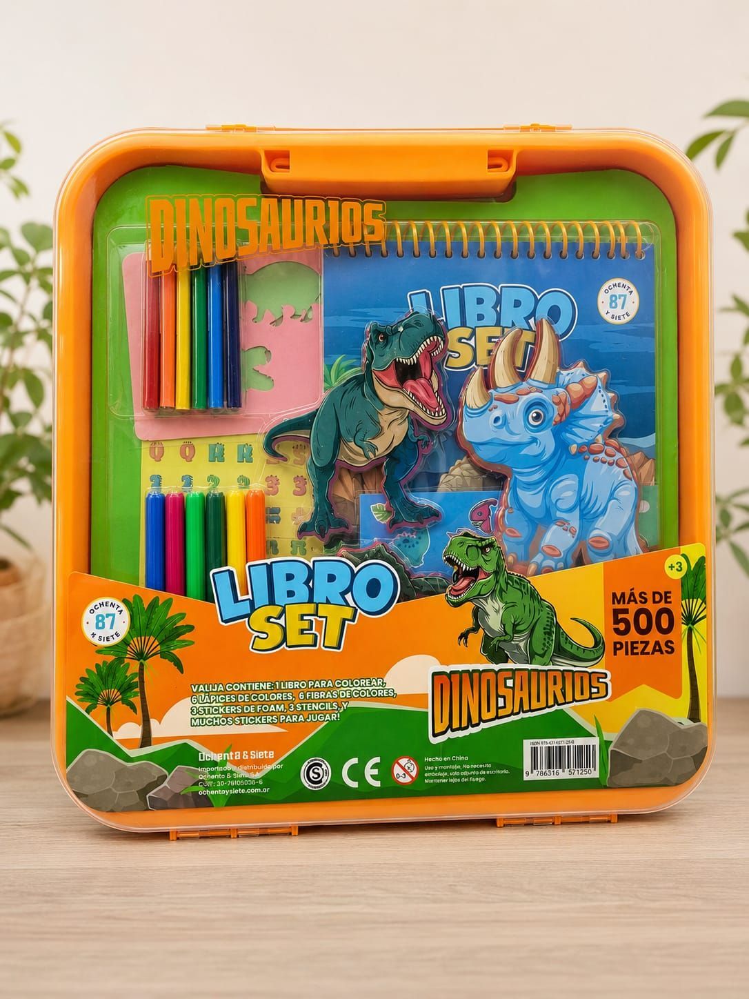 Libro Set de Dinosaurios