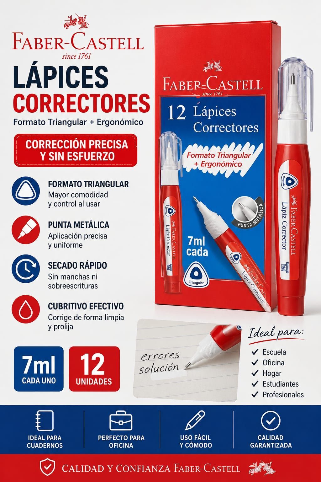 Lapiz Corrector Faber - Castell