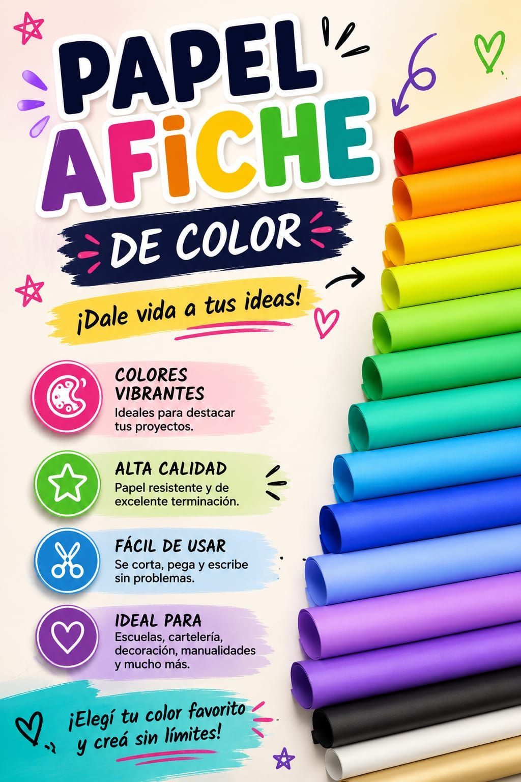 Afiche de Colores
