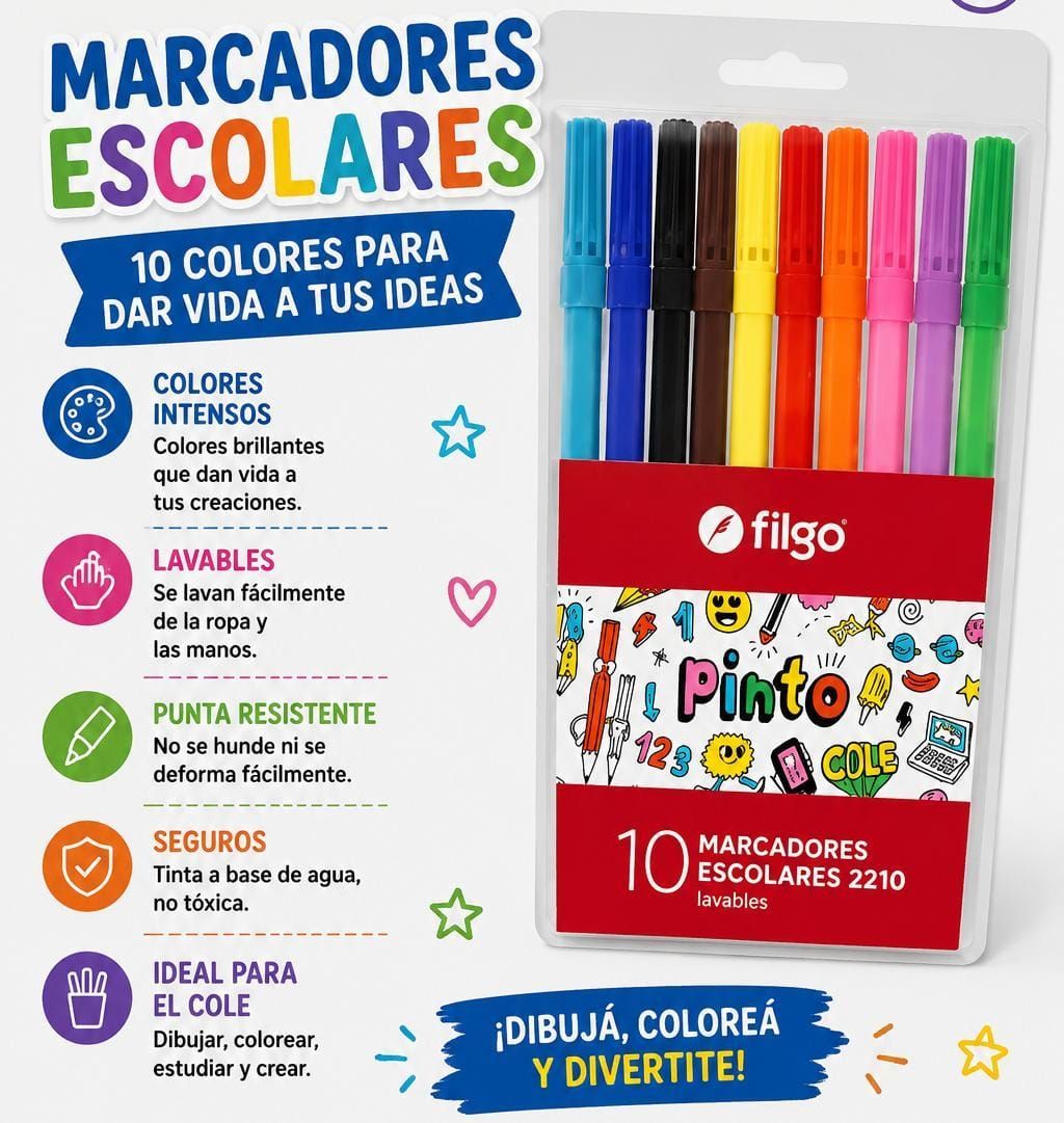 Marcadores Filgox10
