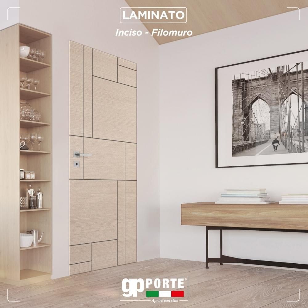 porta in laminato filomuro gp porte
