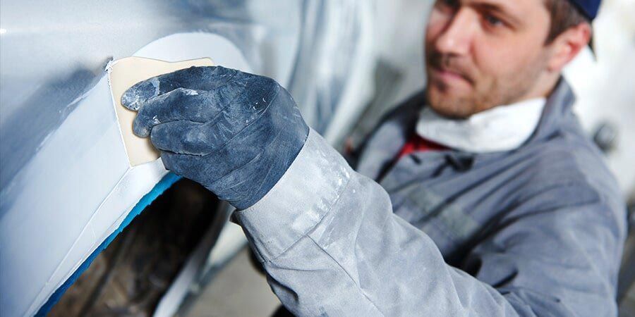 Repairing car bodywork