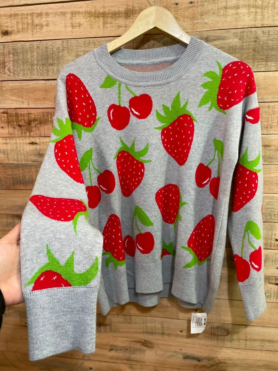 Sweater frutillas