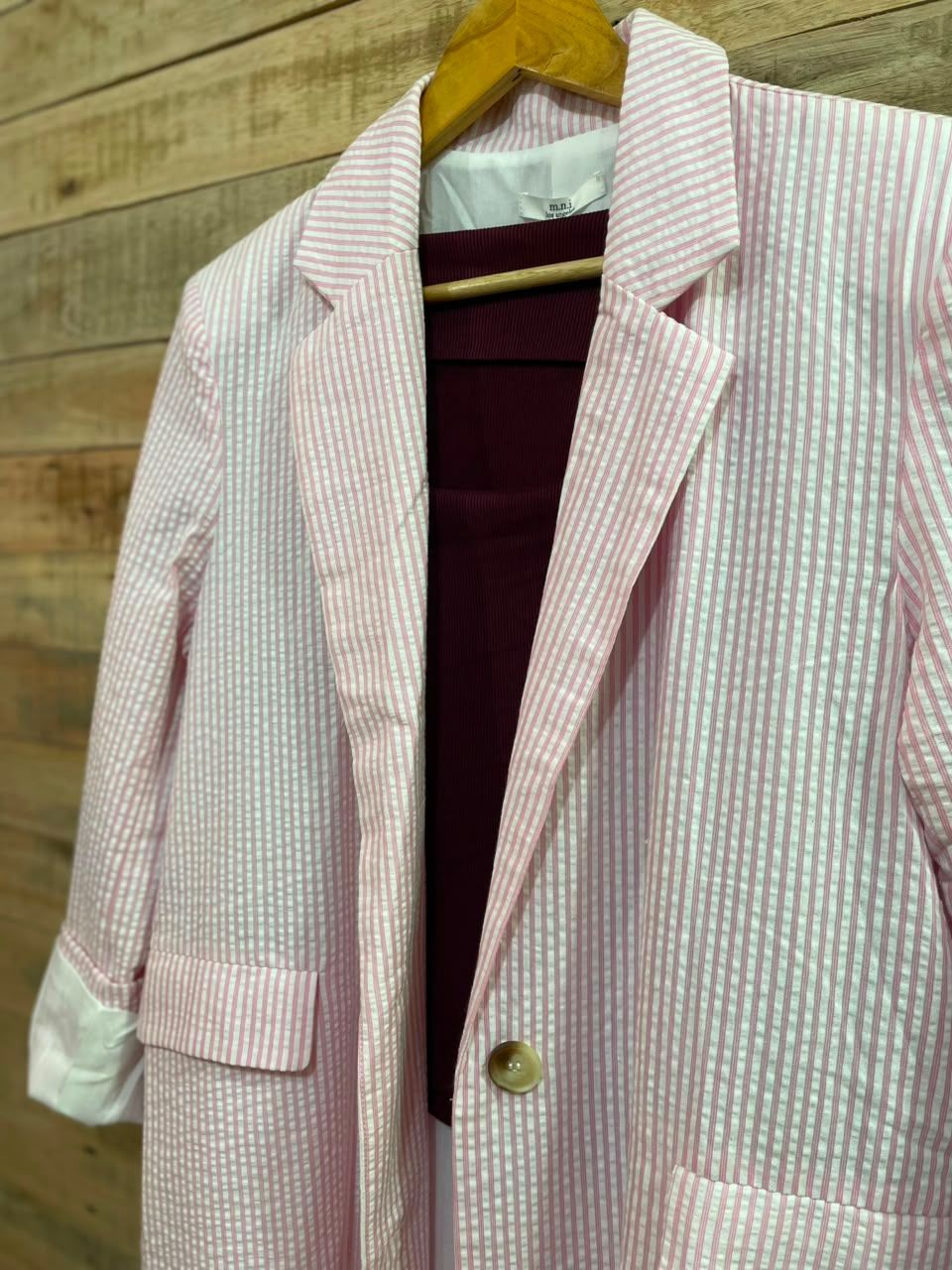 Blazer rayas