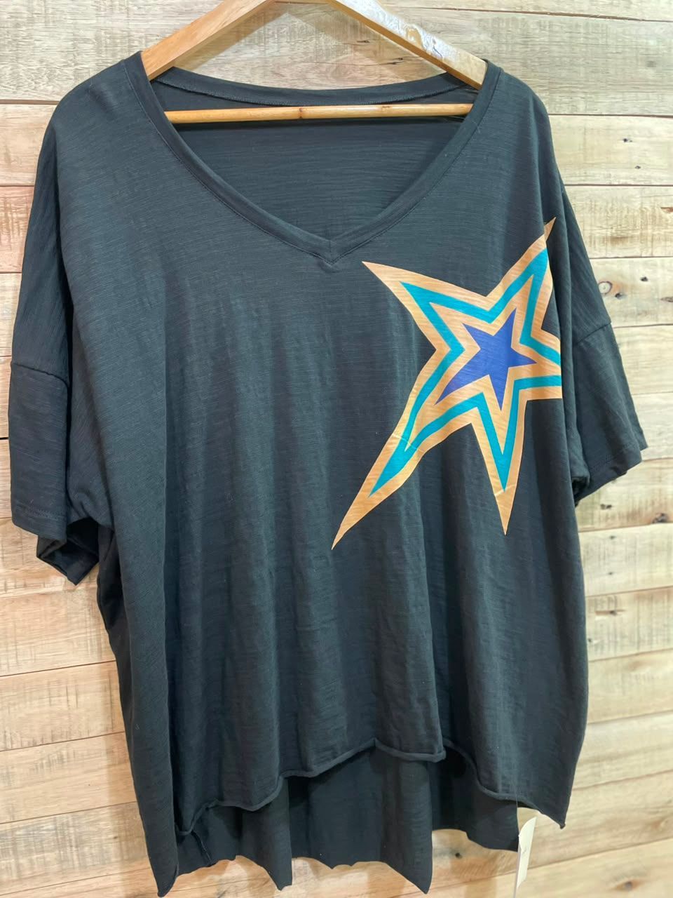 Remera amplia