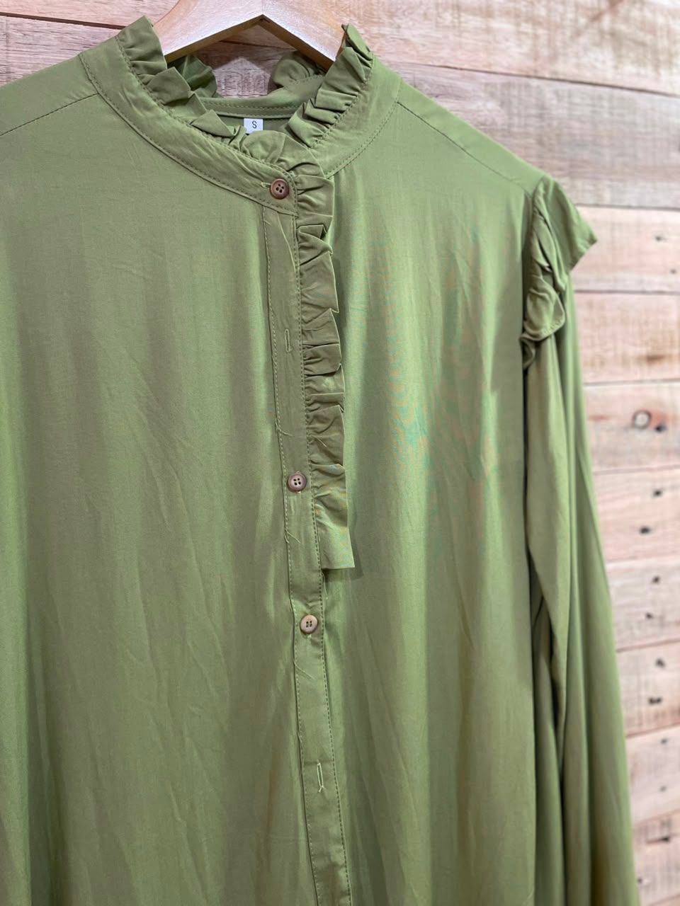 Camisa verde militar