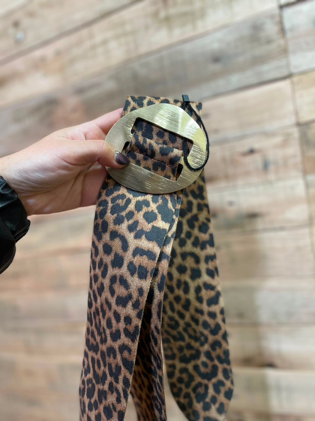 Cinturon animal print