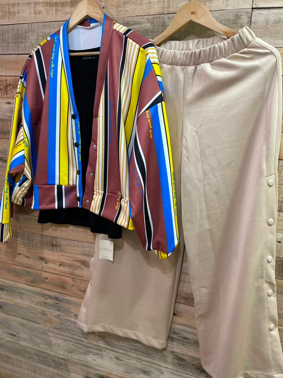 Pantalon Beige