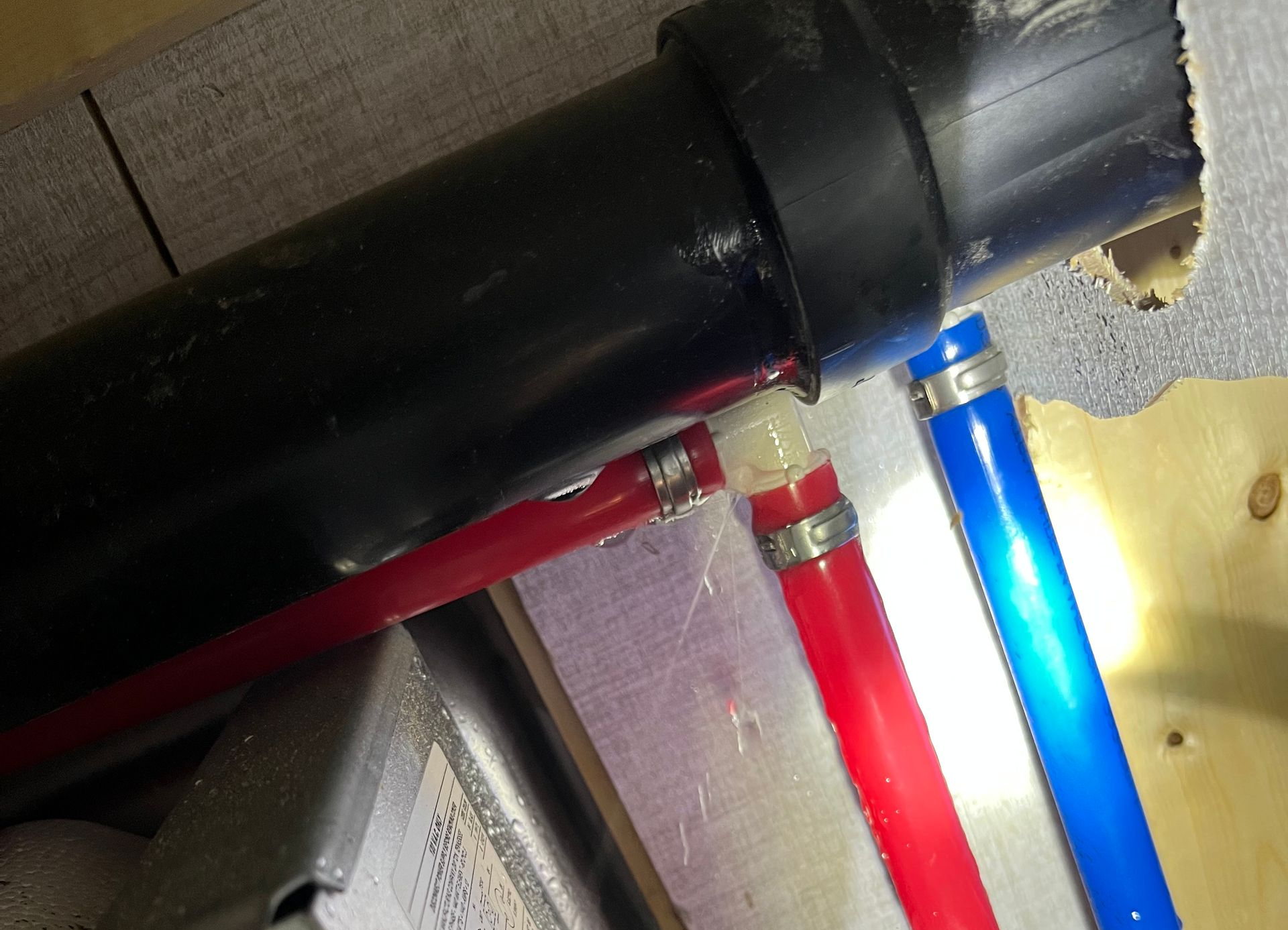 Broken pipe
