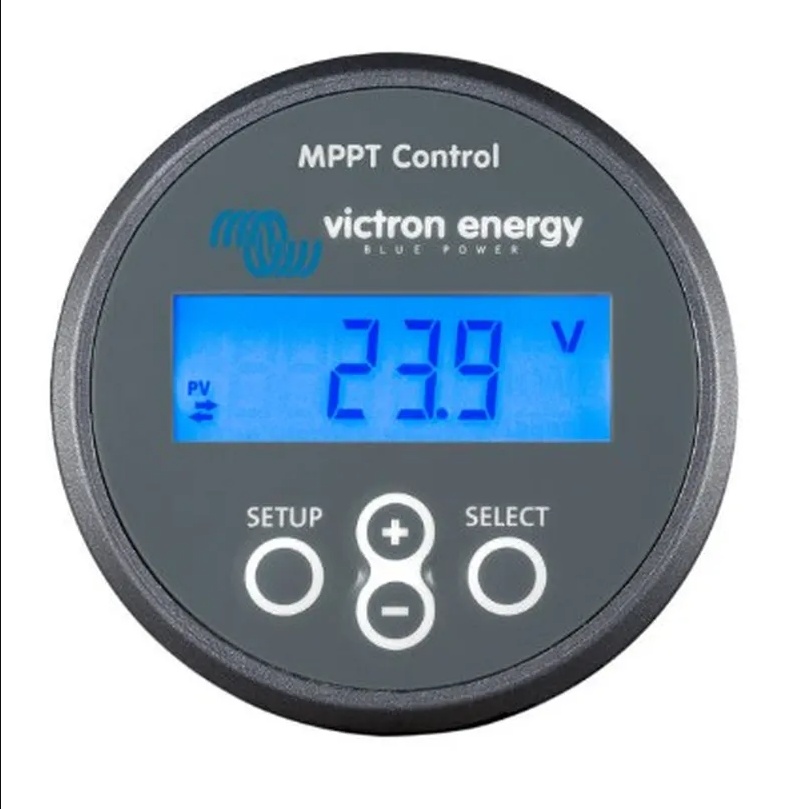 Victron MPPT Control Panel Display