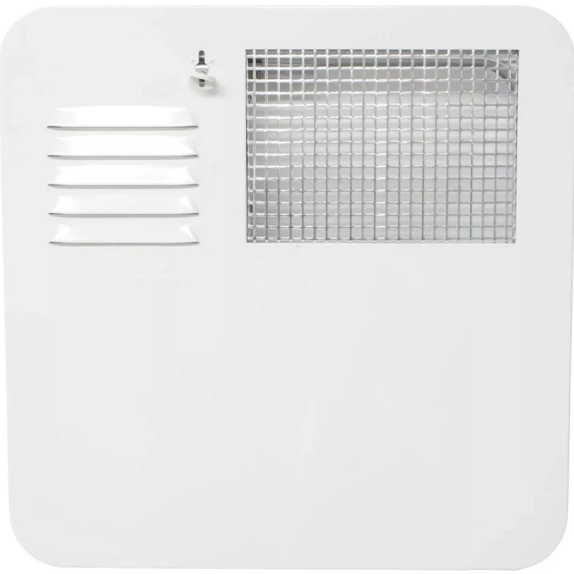 White water heater access door