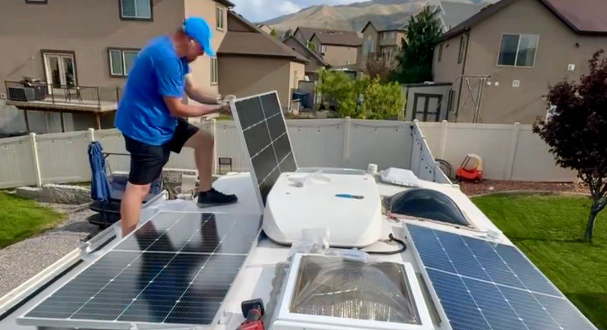 Solar Panel Panel installation