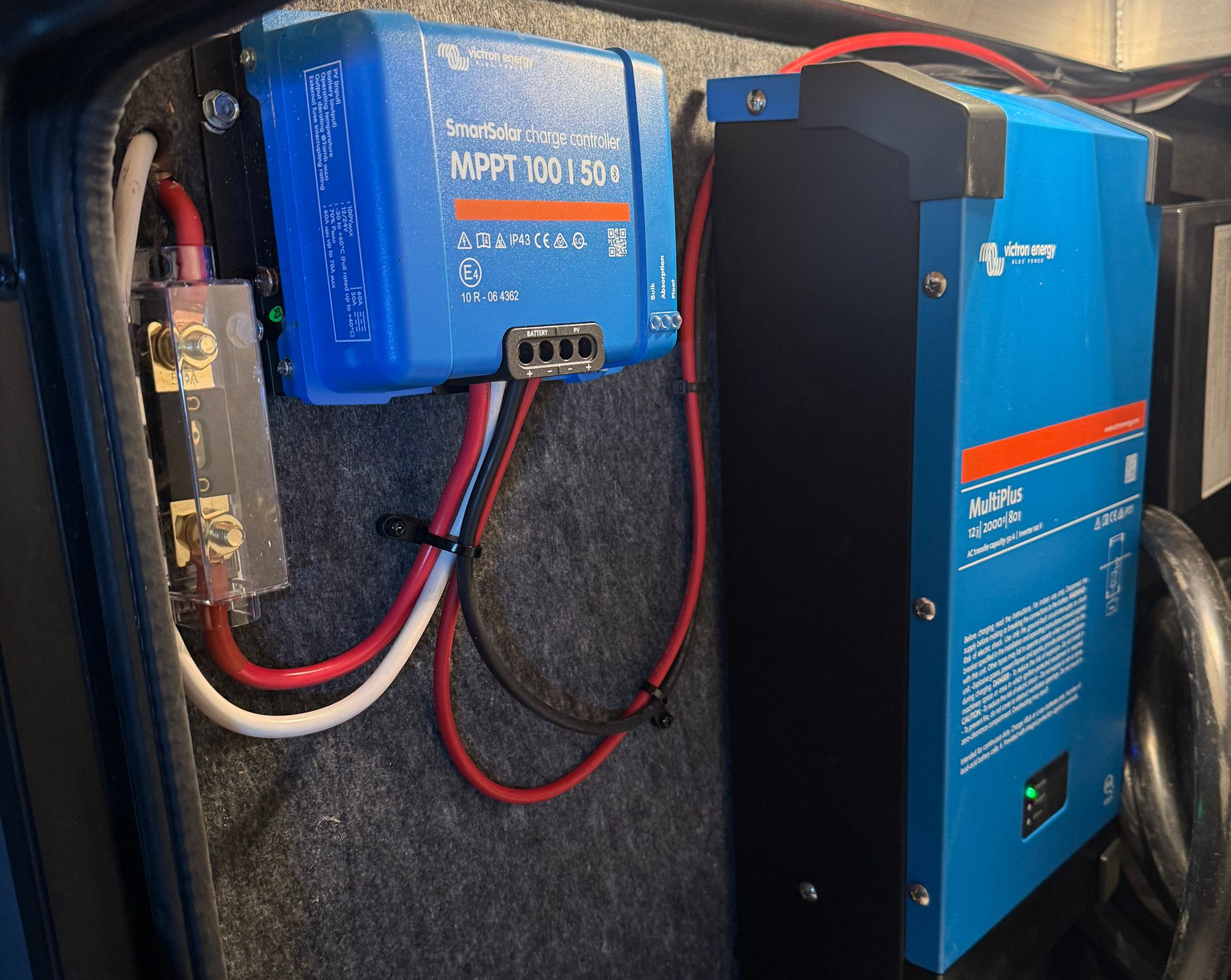 Trailer Off grid setup
