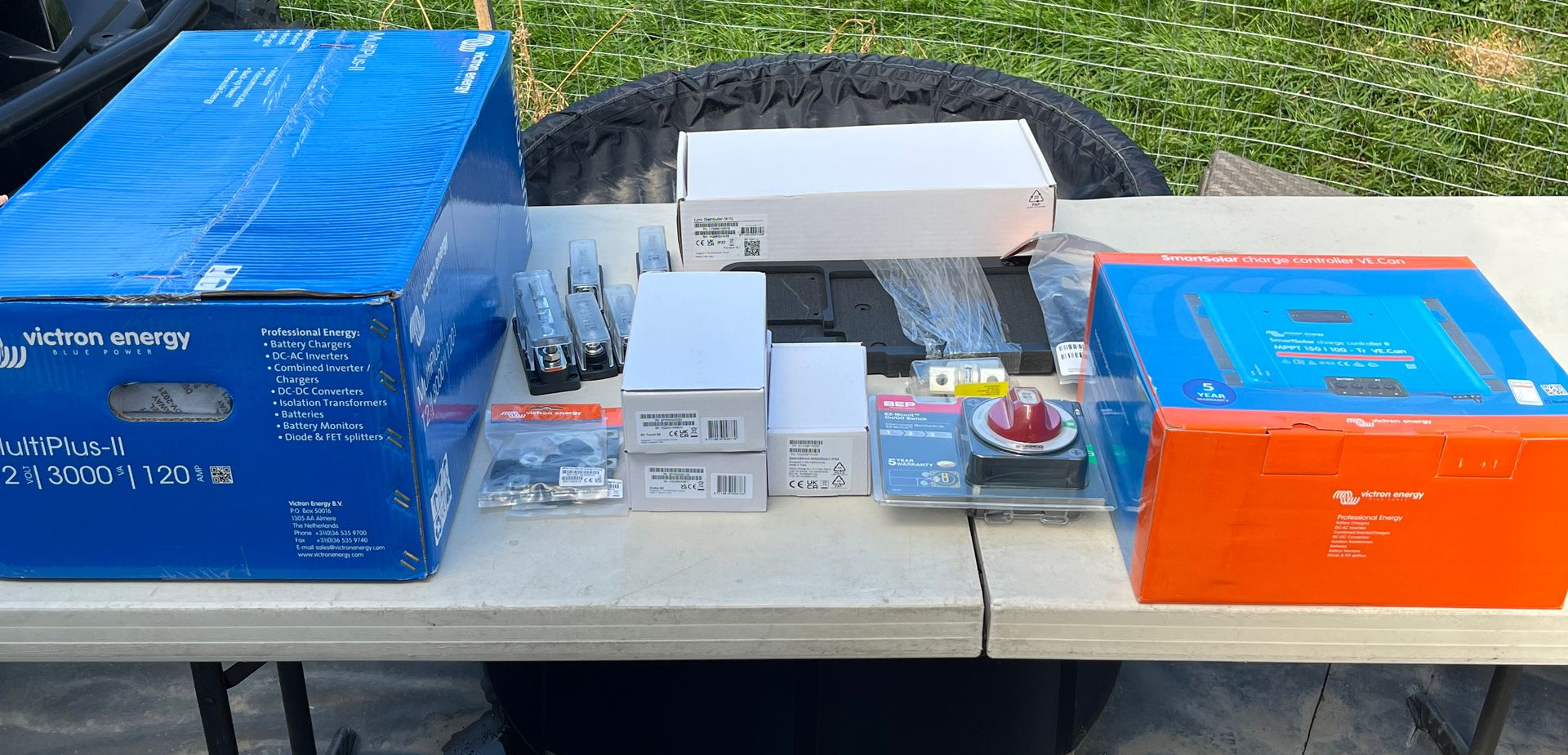 Batteries and Converter/Inverter