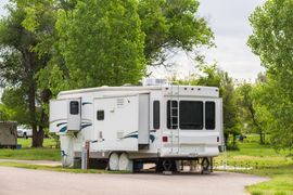 Summer camping trip