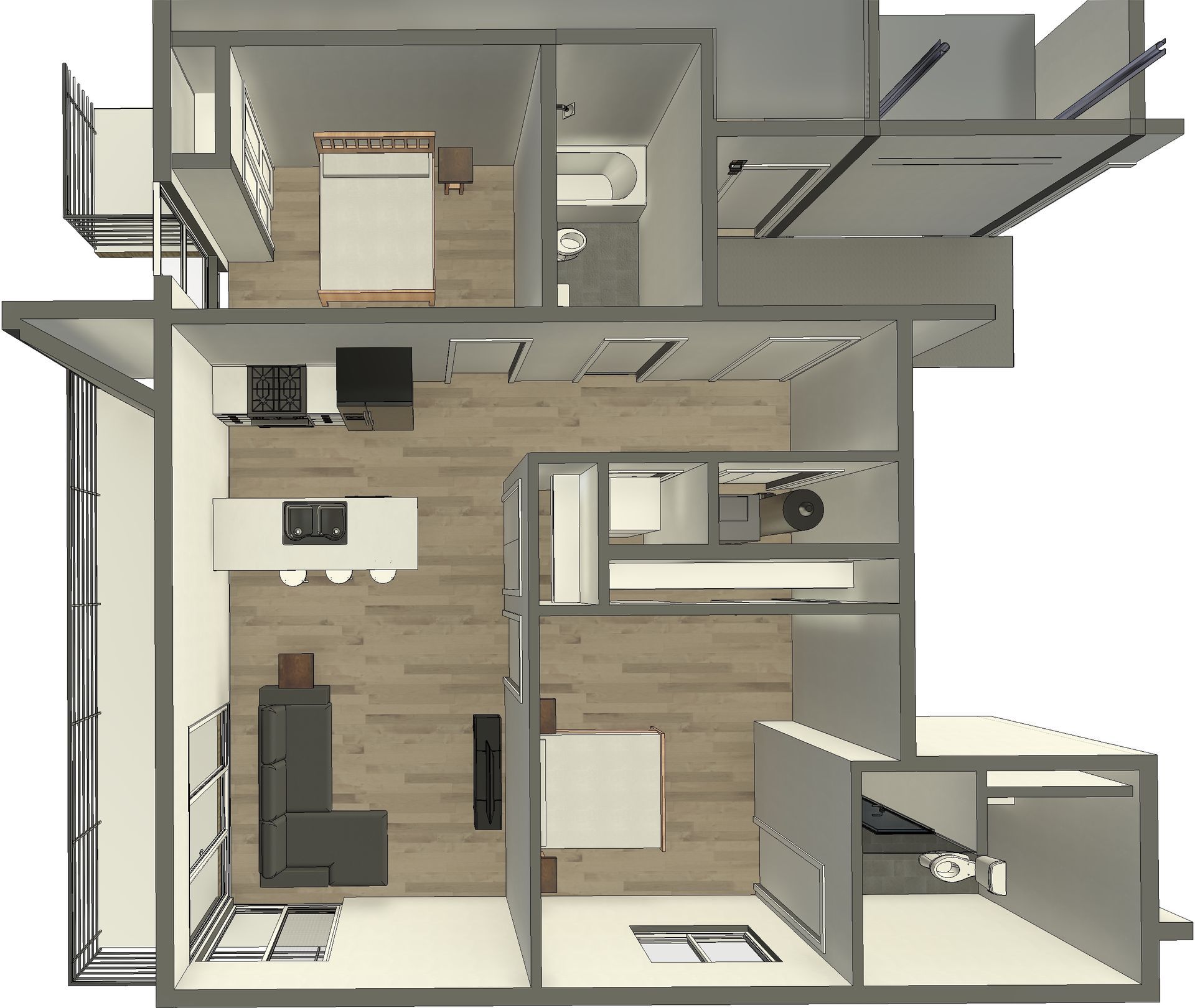 Floor plan Unit I