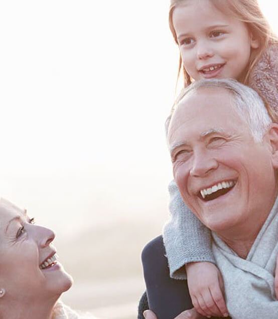Grandparents With Their Granddaughter — Sewell, NJ — Hearing Hut LLC Grandparents With Their Granddaughter — Sewell, NJ — Hearing Hut LLC