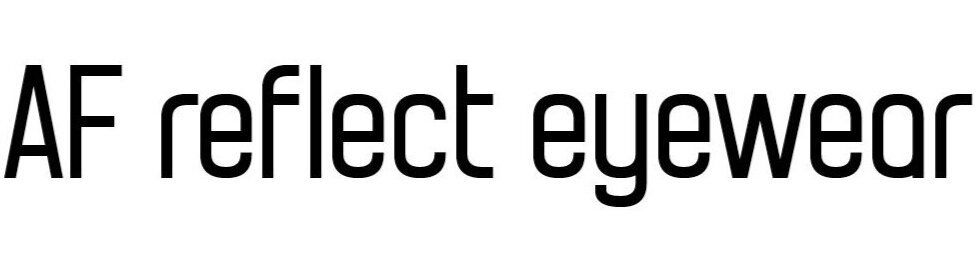 Reflect occhiali logo