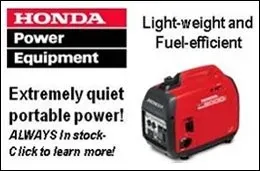 Honda Generator — San Jose, CA — Hitchcock’s Garden Tool & Supply Honda Generator — San Jose, CA — Hitchcock’s Garden Tool & Supply