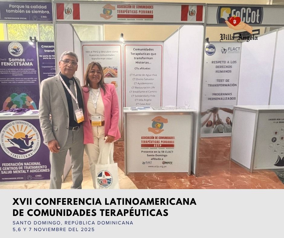 Participación conferencias de comunidades terapéuticas