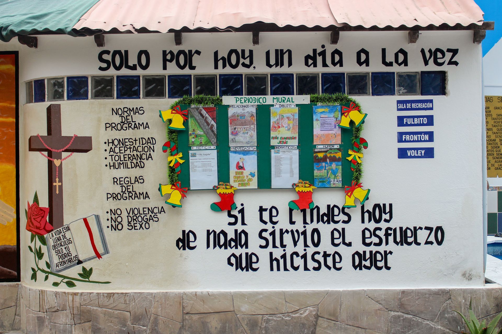 Un ambiente sano, seguro y libre de violencia.