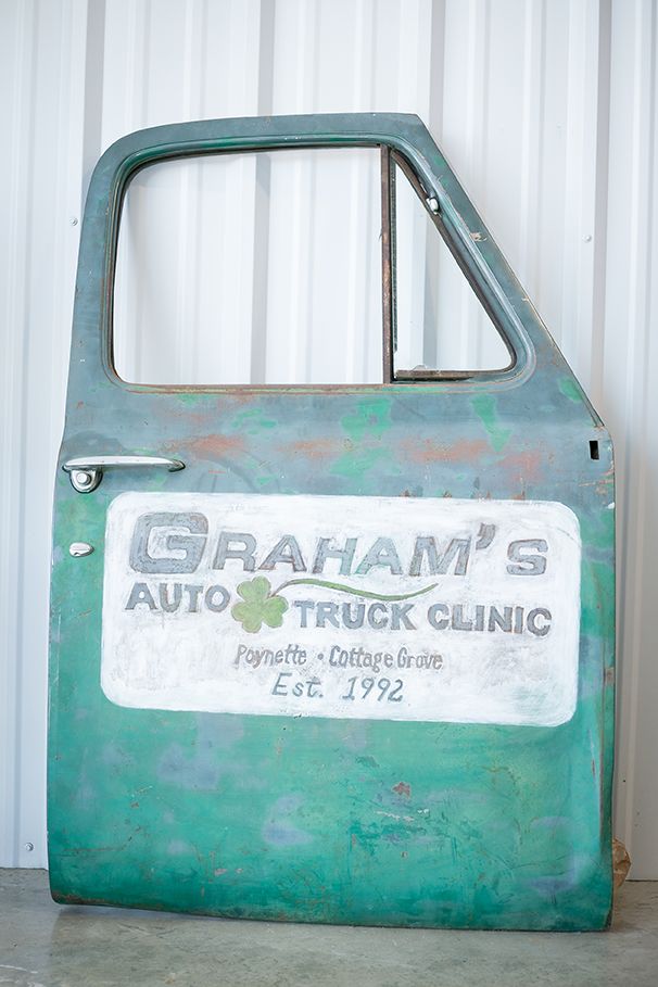 damaged door of car | Grahams Auto & Truck Clinic
