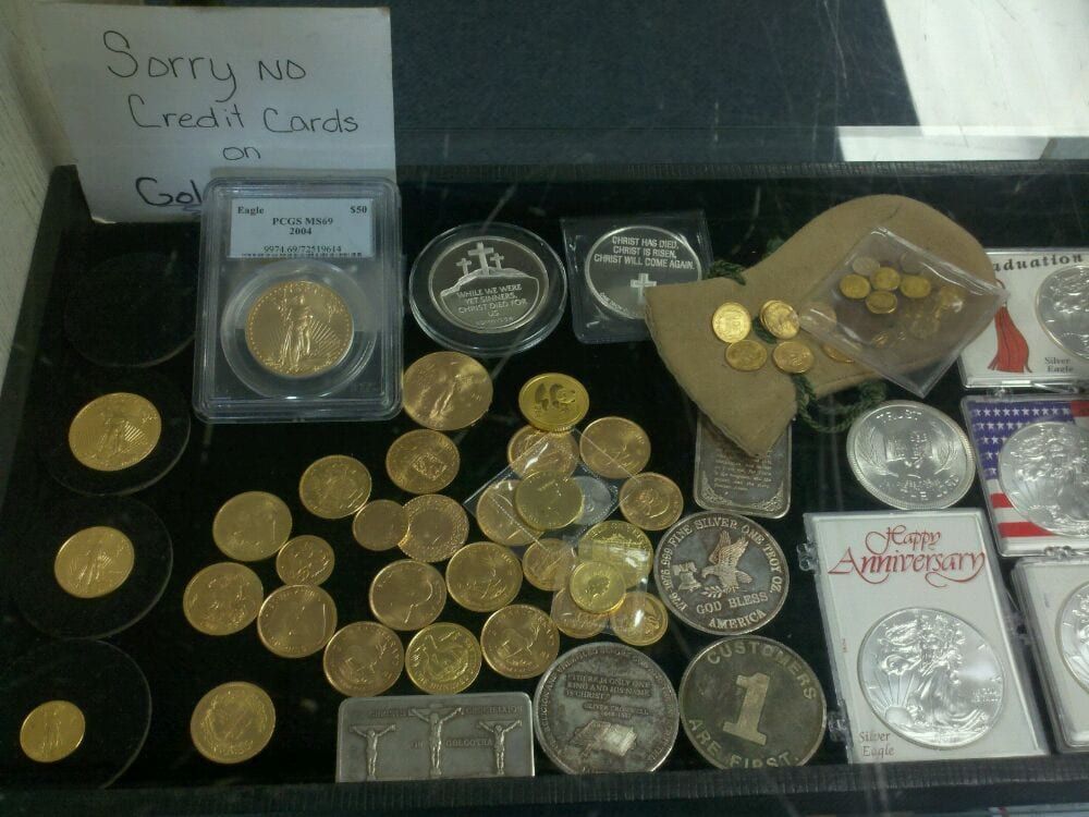 Coins with a Sign — Orange, CA — Patchin's Coin Gallery Inc.
