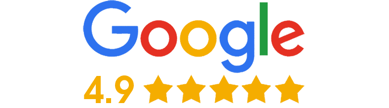 4.9 Stars on Google With 3,500+ Satisfied Customers