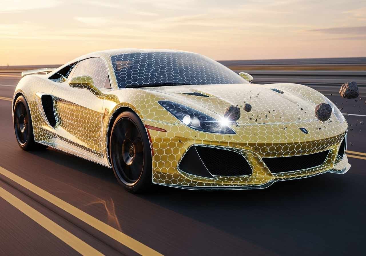 A representation of paint protection film