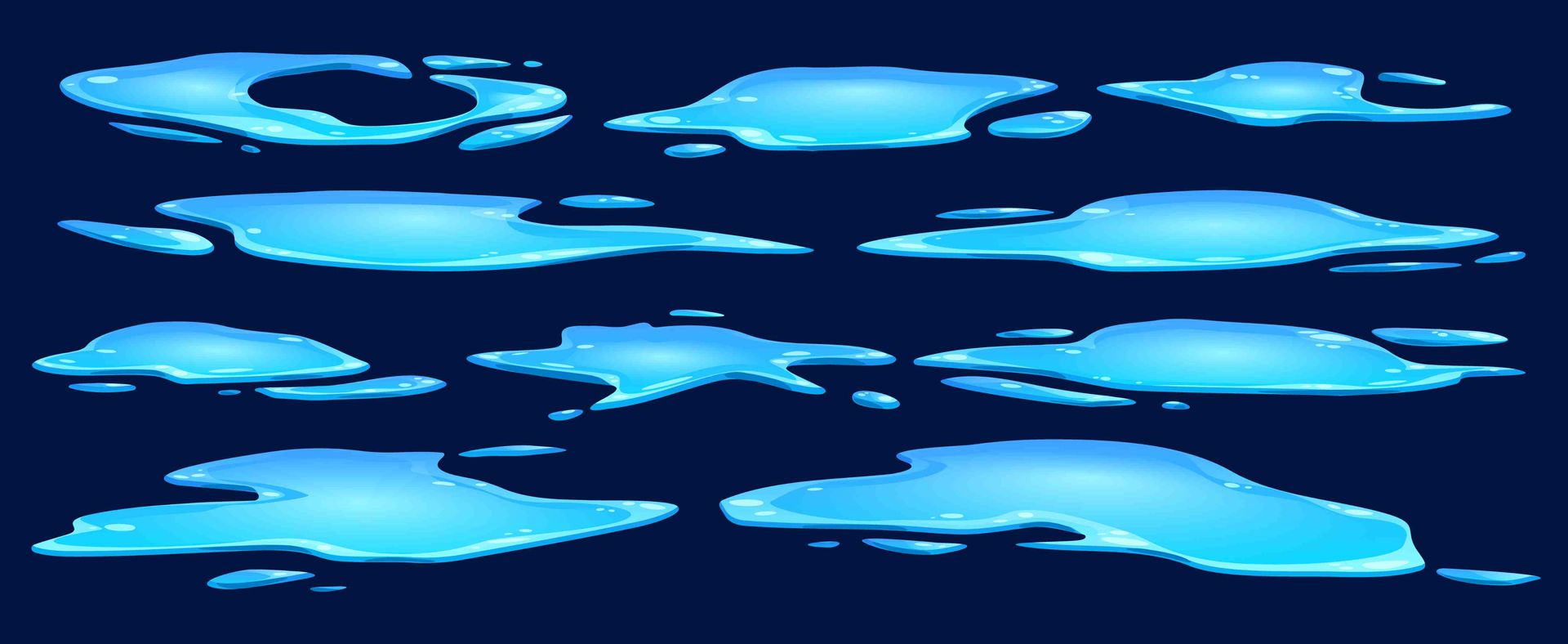 Pool water drawing