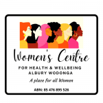 Logo for Women's Centre: diverse women's profiles