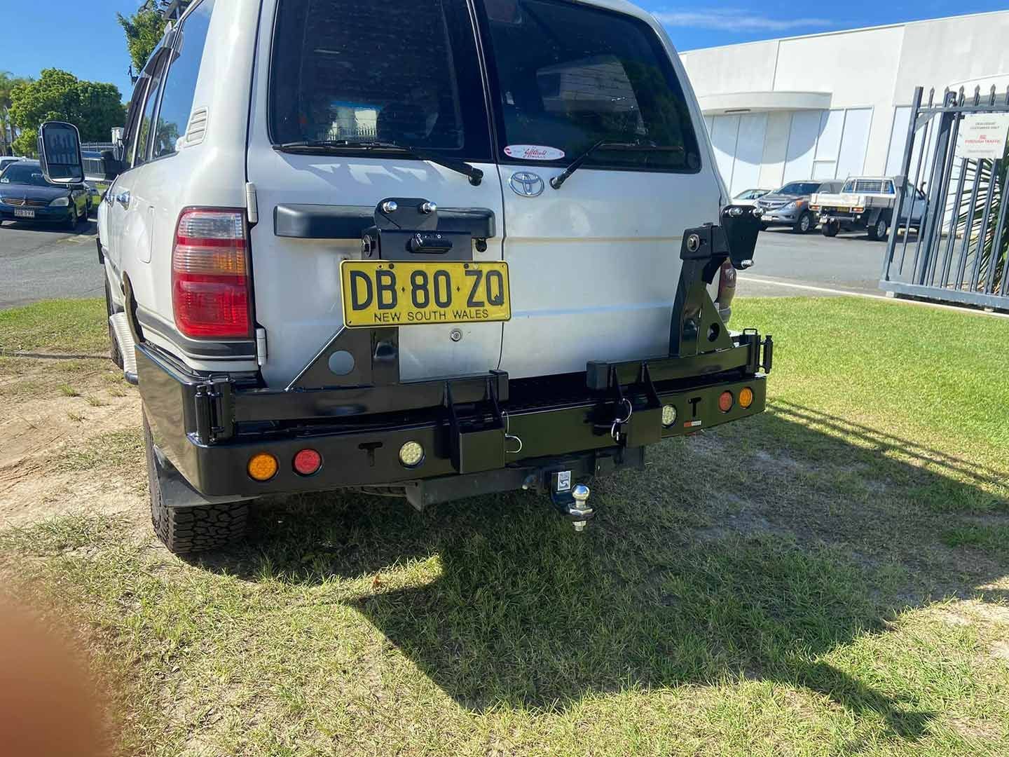 Back Of A Ute With A Tow Barr — Motor Accessories Direct In Tweed Heads South, NSW