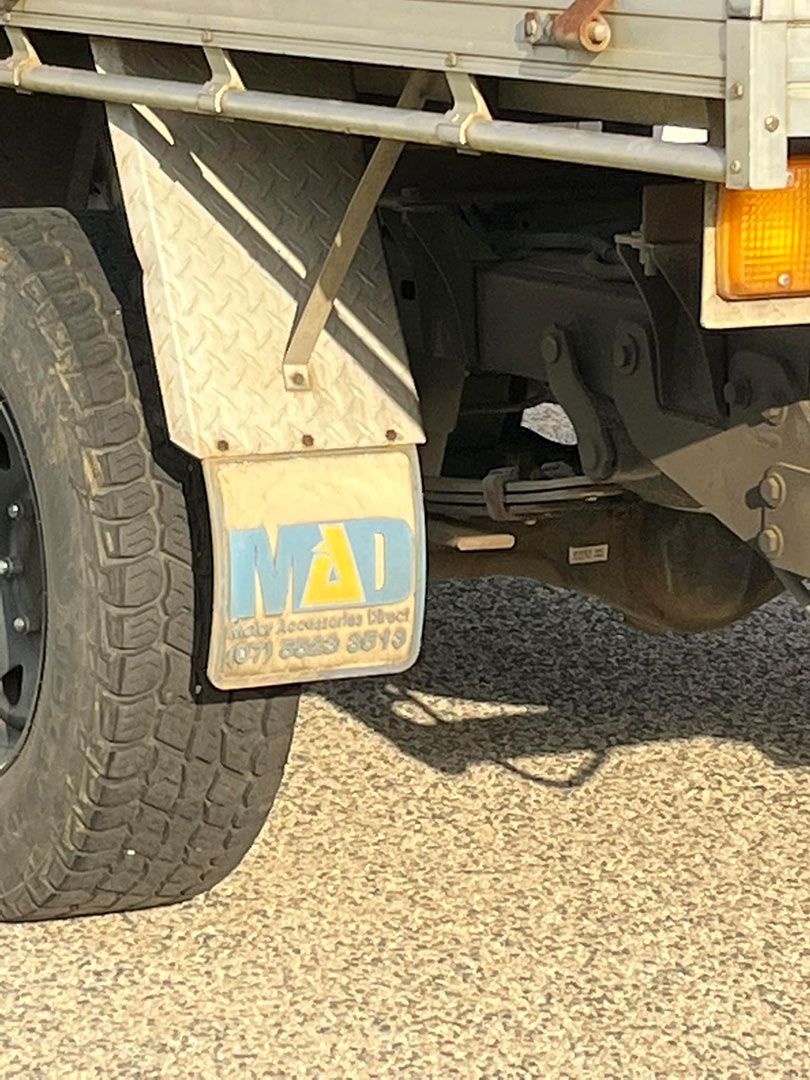 A Close up Of a Truck 's Fender and Tire — Motor Accessories Direct In Tweed Heads South, NSW