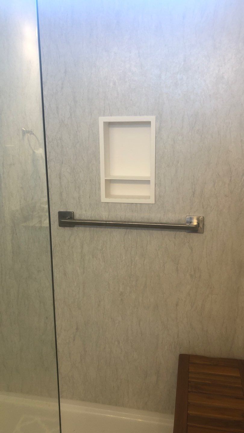 Tub To WalkIn Shower Conversion With WilsonArt Shower System