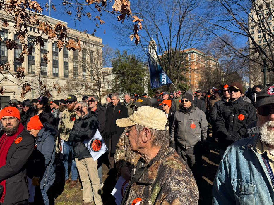 Part of the group at the 2026 Rally