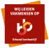A logo for wij leiden vakmensen op erkend leerbedrijf