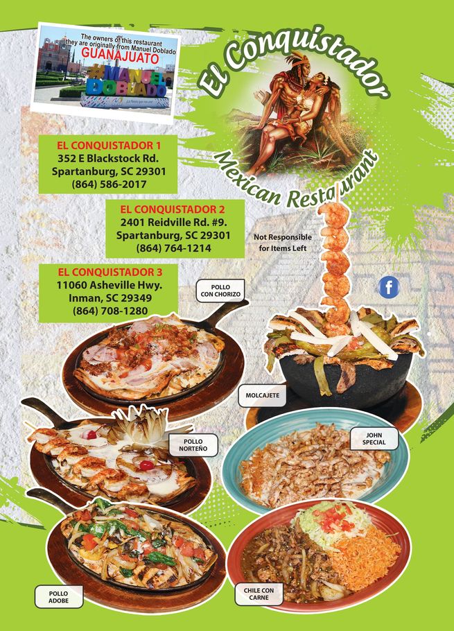 Menu Page 1