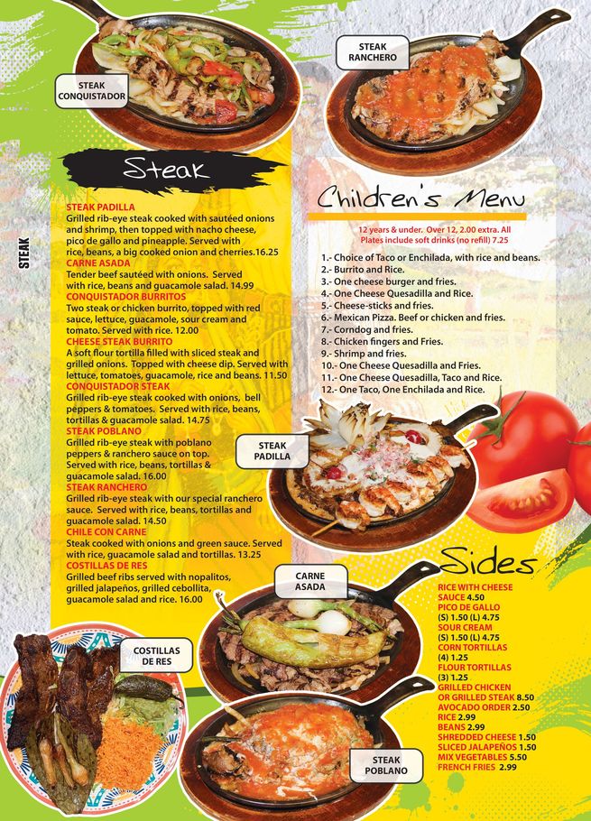 Menu Page 4