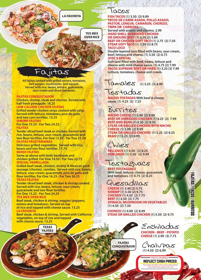 Menu Page 7