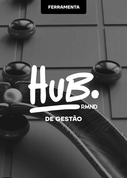 Imagem do HUB de Gestão REMIND com lettering em destaque.